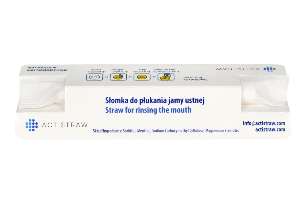 Соломинка для полоскания рта 1 шт. Actistraw