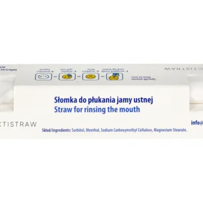 Соломинка для полоскания рта 1 шт. Actistraw
