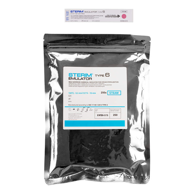 Тесты стерилизации Sterim кл. 6 EMS6-515