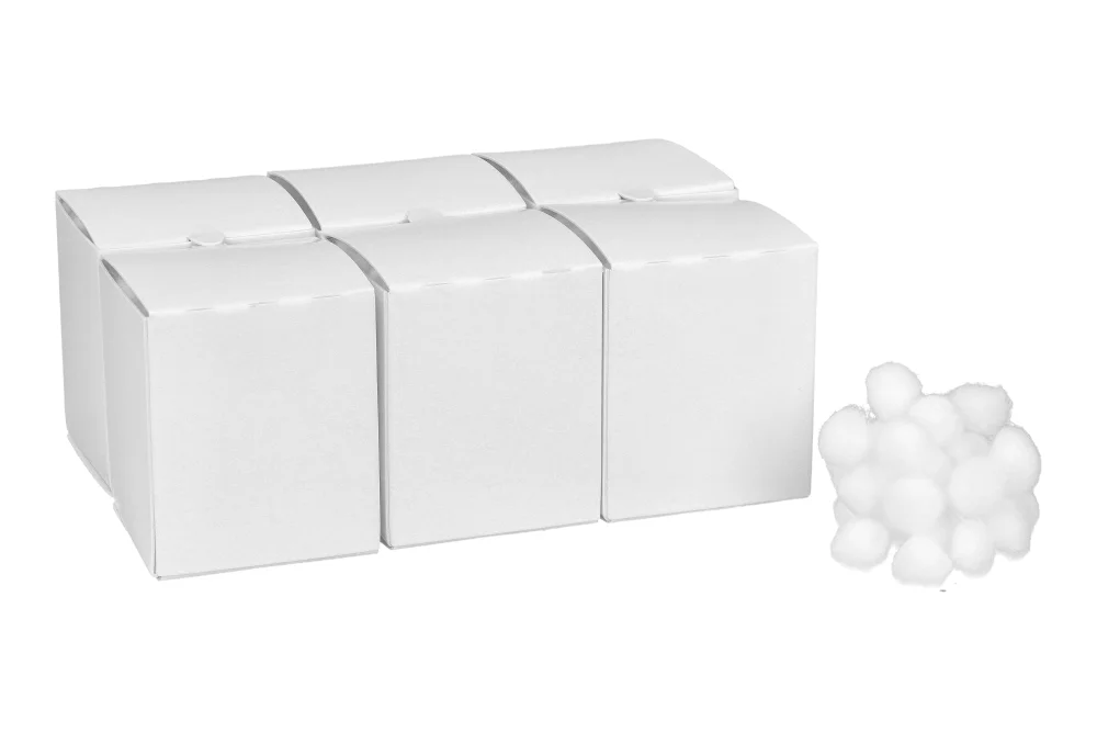 Ватные шарики 3 г × 6 уп. Dental Market