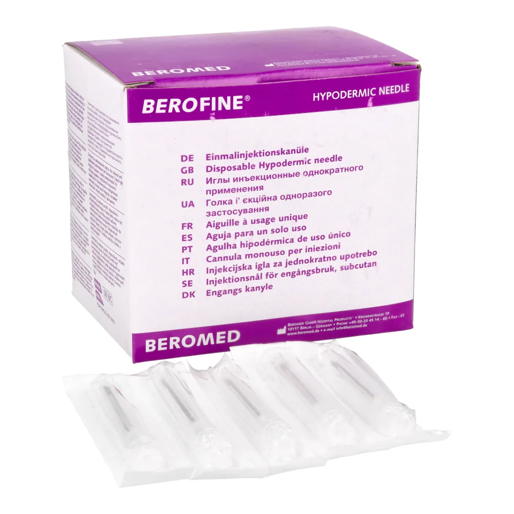 Одноразовые иглы 100 шт. Beromed