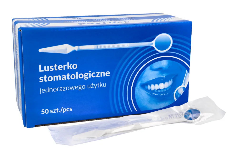 Стоматологическое зеркало одноразовое 50 шт. SoftMed