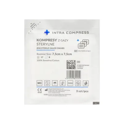 Газовые компрессы стерильные 3 шт. Intra Compress — фото 3