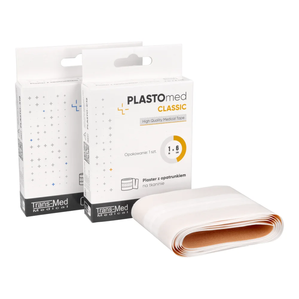Пластырь с подушечкой отрезной 1 м Trans-Med