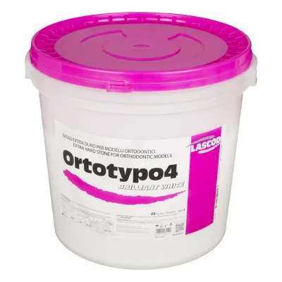 Ортотип 4 Brilliant White, 25 кг, Lascod