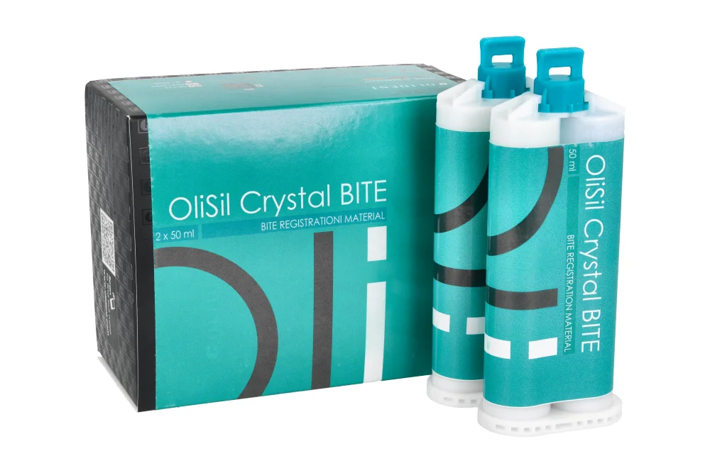 OliSil Crystal Bite Heavy, 50 мл, 2 шт. OLIDENT