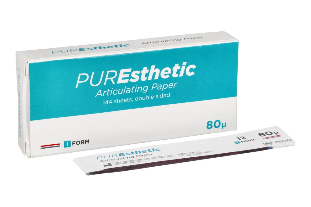 Калька короткого замыкания PUREsthetic 80μ прямая 144 шт. Poldent