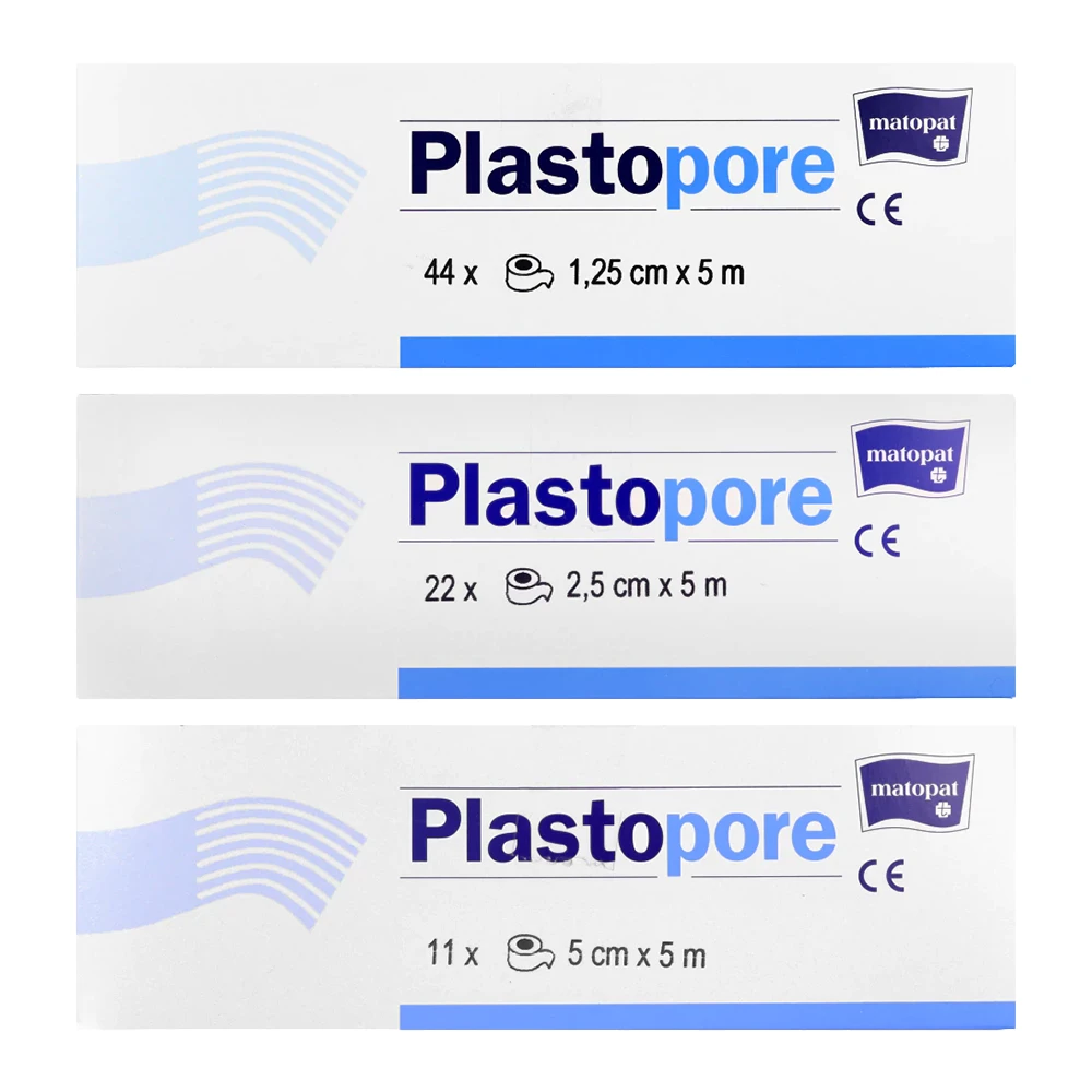 Хирургический пластырь нетканый 5 м Plastopore