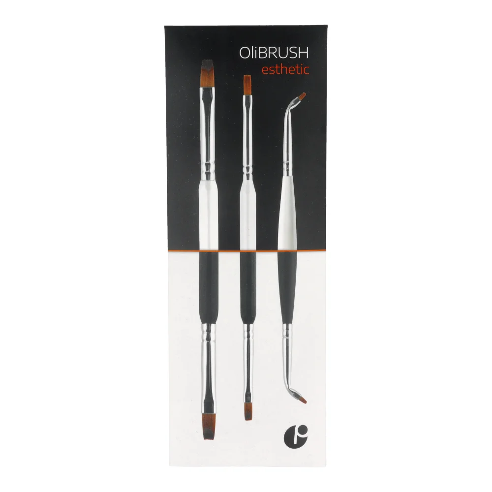 Кисти OliBRUSH esthetic 3 шт. Olident