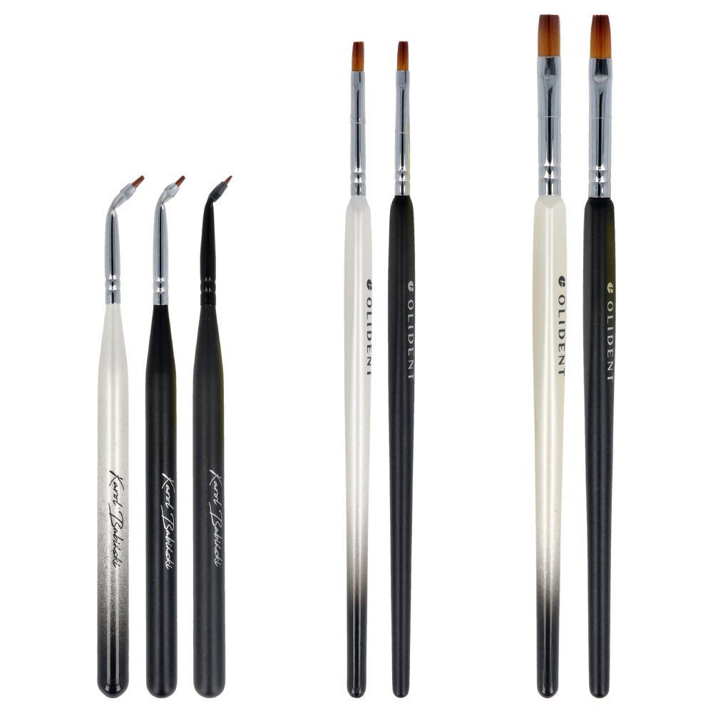 Кисти olibrush esthetic 3 шт. Olident