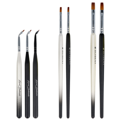 Кисти olibrush esthetic 3 шт. Olident