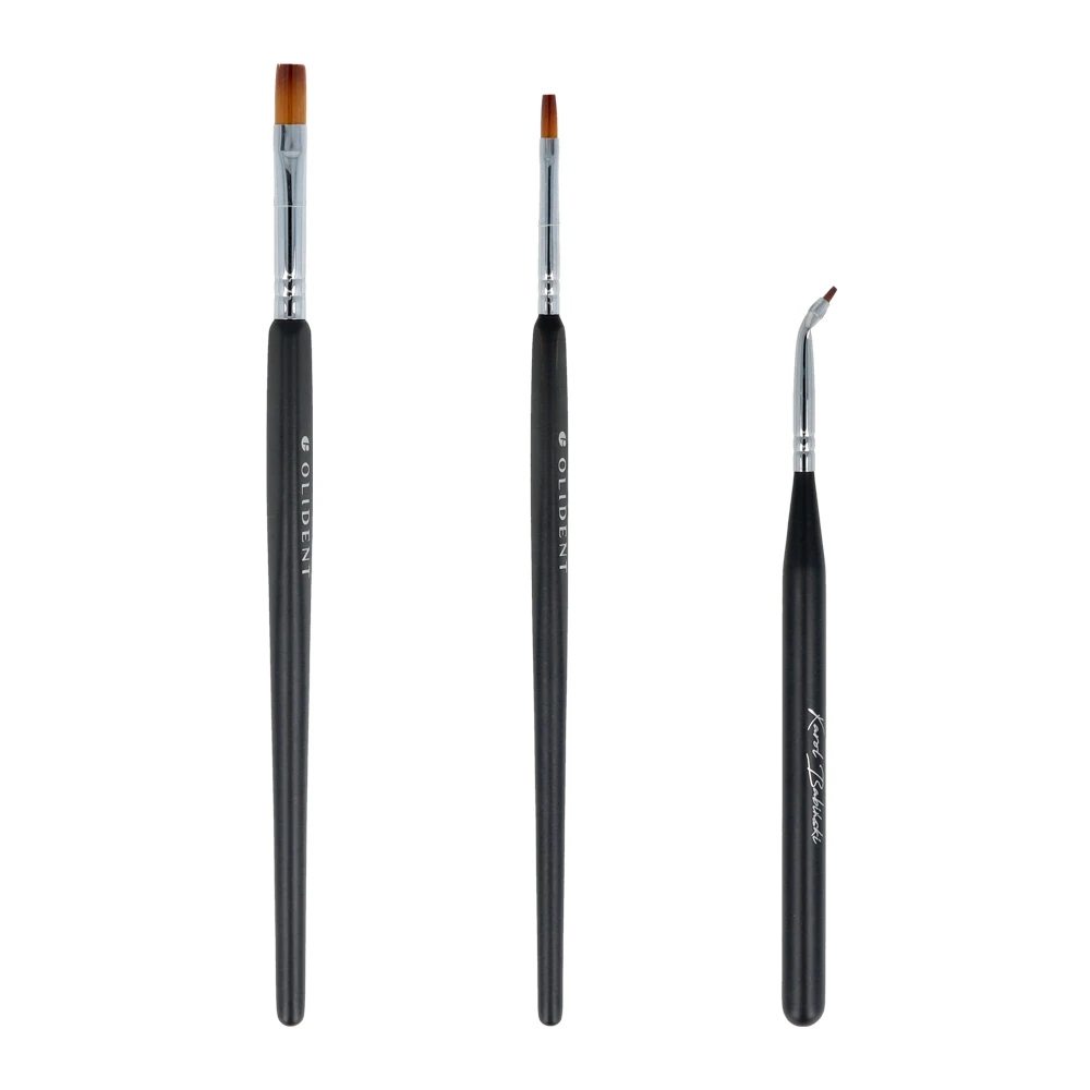 Кисти OliBRUSH esthetic 3 шт. Olident