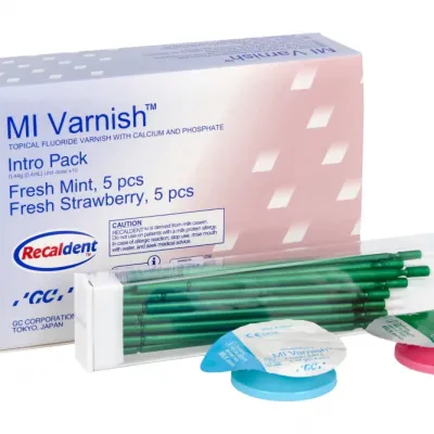 MI Varnish Intro Pack 0,5 мл x 10 шт. GC