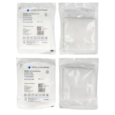 Газовые компрессы стерильные 1 шт. Intra Compress