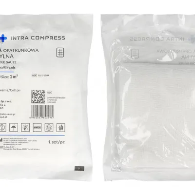Газовые компрессы стерильные 1 шт. Intra Compress — фото 2