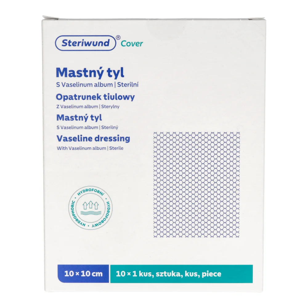 Стерильный тюлевый компресс 1 шт. Steriwund