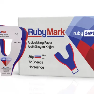 RubyMark калька 80μ подковообразная 72 шт. Рубидент — фото 3