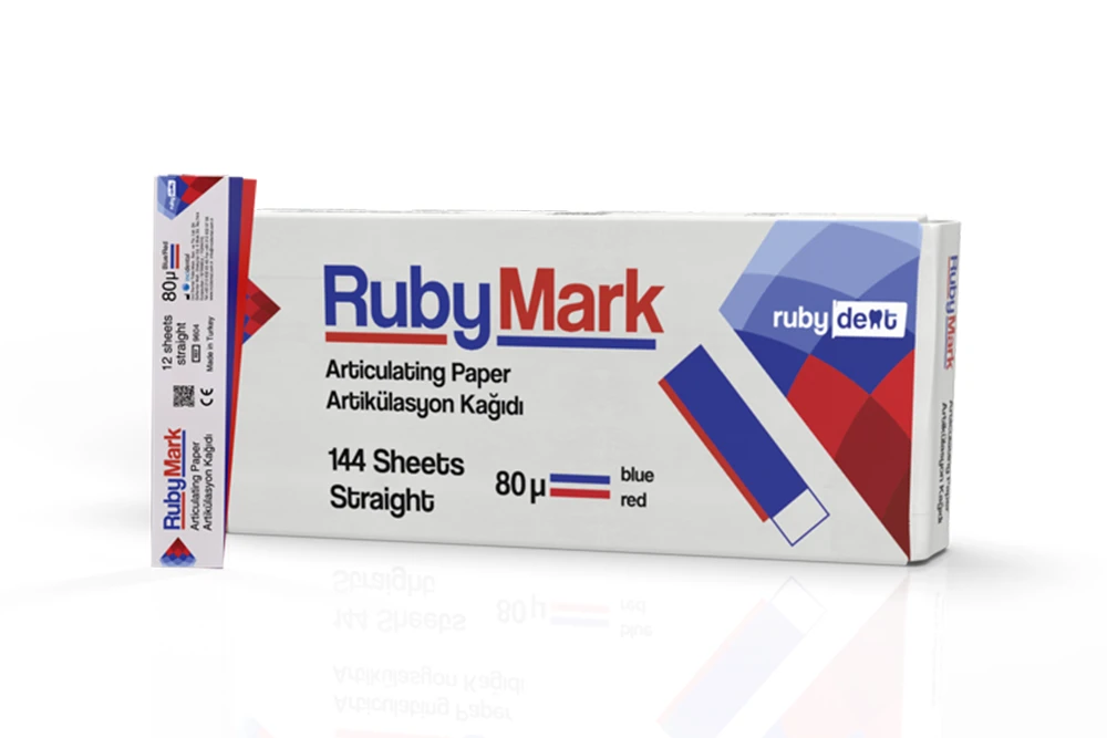 RubyMark калька 80μ прямая 144 шт. Рубидент