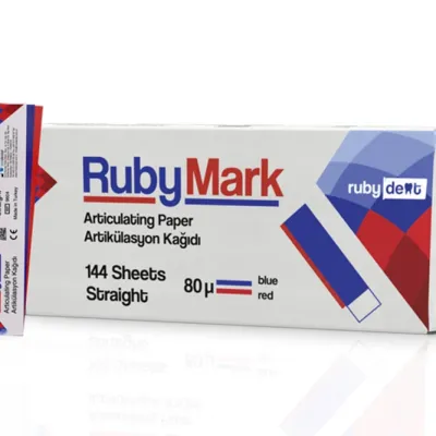 RubyMark калька 80μ прямая 144 шт. Рубидент