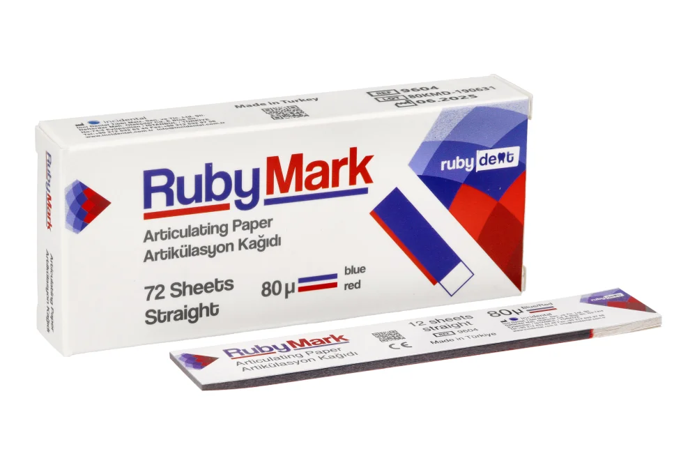 RubyMark калька короткого замыкания 80μ прямой 72 шт. Рубидент