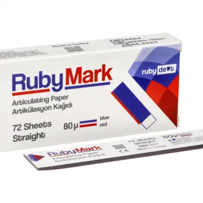 RubyMark калька короткого замыкания 80μ прямой 72 шт. Рубидент