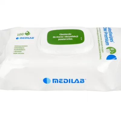 Безалкогольные салфетки Mediwipes DM Premium flow pack 100 шт. MediLab — фото 2