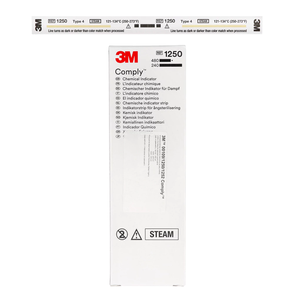 Химический индикатор стерилизации кл. 4, 480 шт. 3M