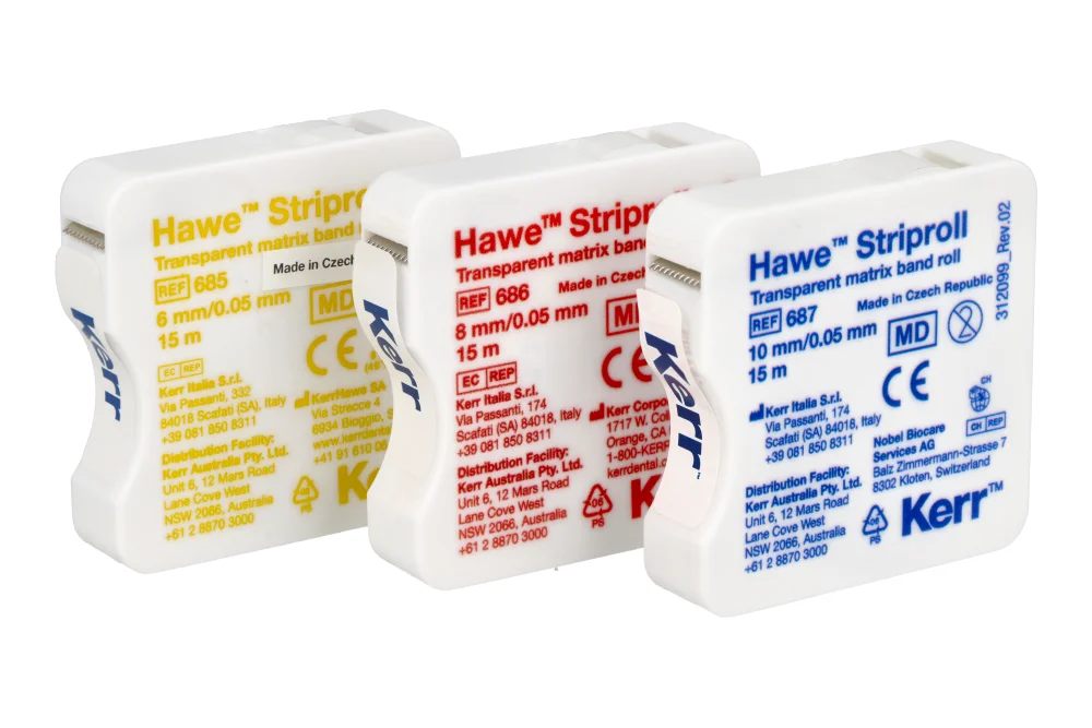 Целлюлоидный ремешок Hawe Striproll 15 м Kerr