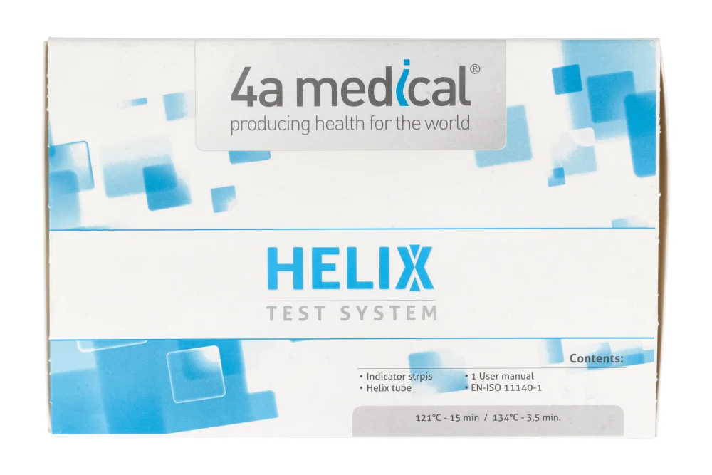 Тест-контроль стерилизации Helix 100 шт. 4a Medical