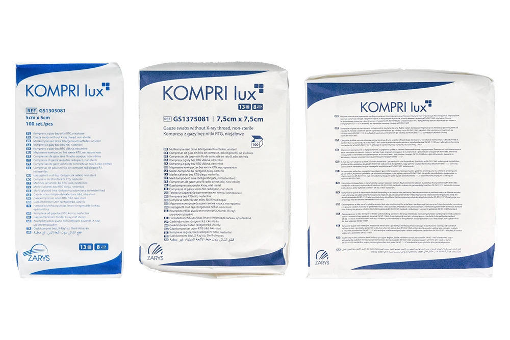 Газовые компрессы 100 шт. Набросок