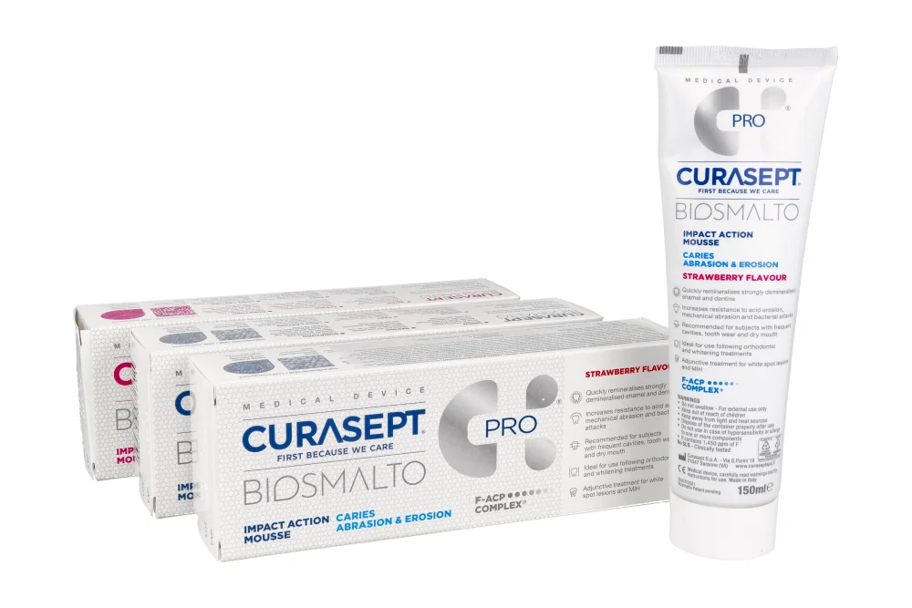 Mus Biosmalto PRO 150 мл Curasept