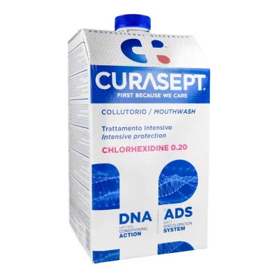 Жидкость для полоскания рта ADS DNA 5 л 0,2% CHX CURASEPT