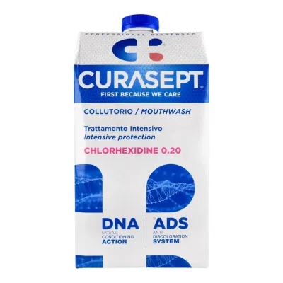 Жидкость для полоскания рта ADS DNA 5 л 0,2% CHX CURASEPT — фото 2