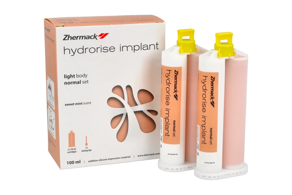 Hydrorise Implant Light Body нормальное время 50 мл × 2 шт. Zhermack