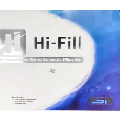 Hi-Fill Universal Nano Hybrid 4 g x 7 szt. + 2 г х 3 шт.  + 5 ml Bond FSM — фото 3