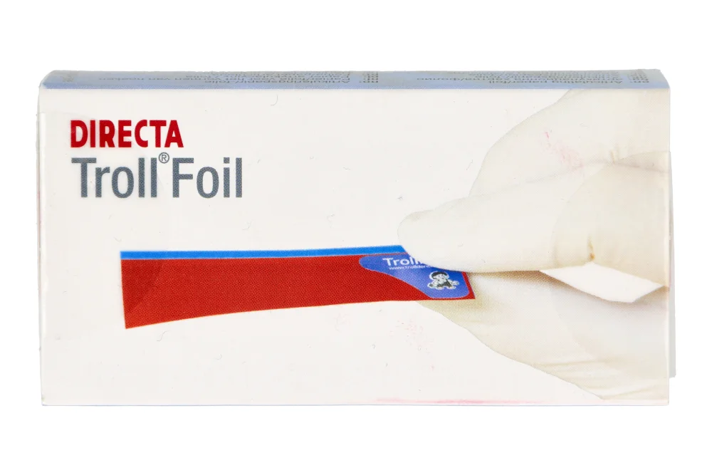 Артикуляционная фольга двусторонняя 8 мкм 100 шт. Directa