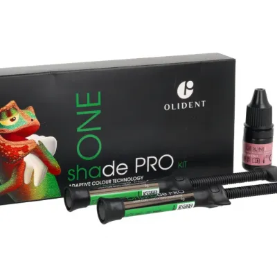 Набор ONE Shade PRO KIT 5 г x 2 шт. + 5 мл OliBOND 7 OLIDENT