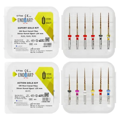 Напильники Gold Kit 6 шт. EndoArt