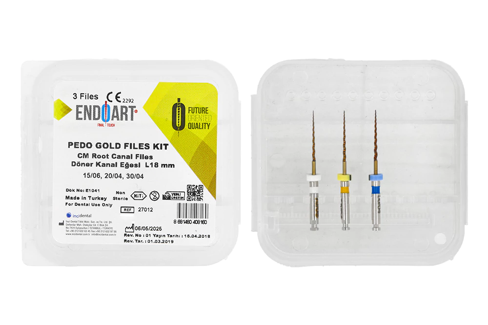 Напильники Gold Kit 3 шт. EndoArt