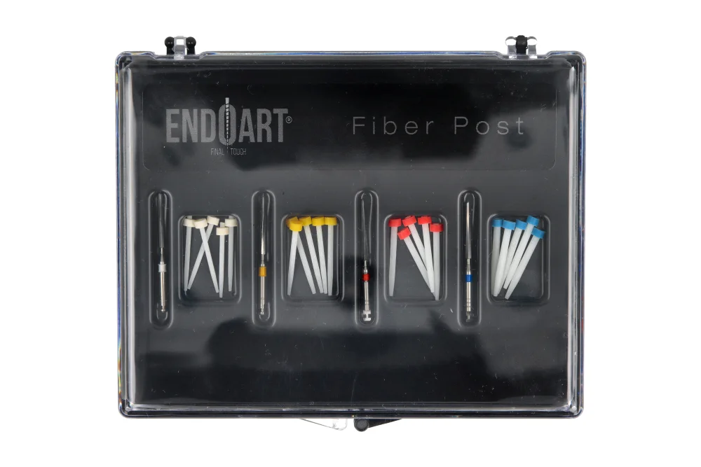 FiberPost комплект (20 картриджей + 4 сверла) EndoArt