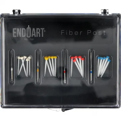 FiberPost комплект (20 картриджей + 4 сверла) EndoArt
