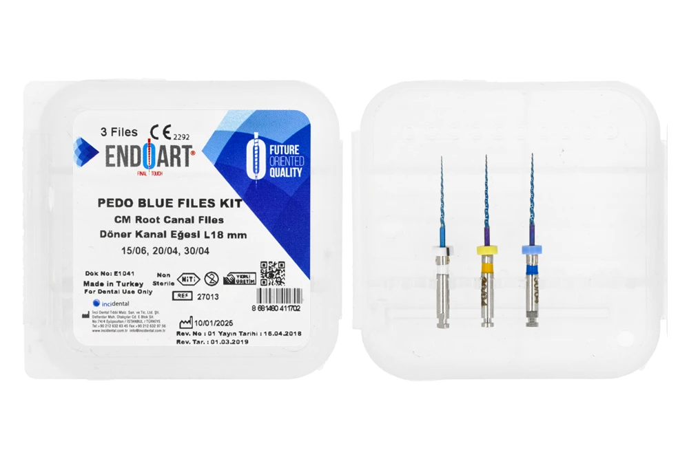 Файлы Blue Kit 3 шт. EndoArt
