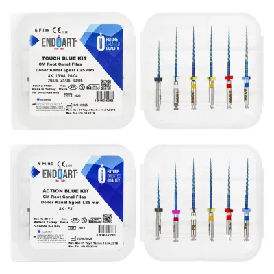 Файлы Blue Kit 6 шт. EndoArt