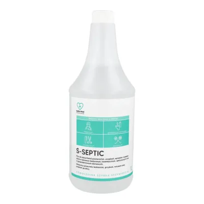 Дезинфицирующее средство S-Septic 1 л + насос Saiko-Med — фото 2