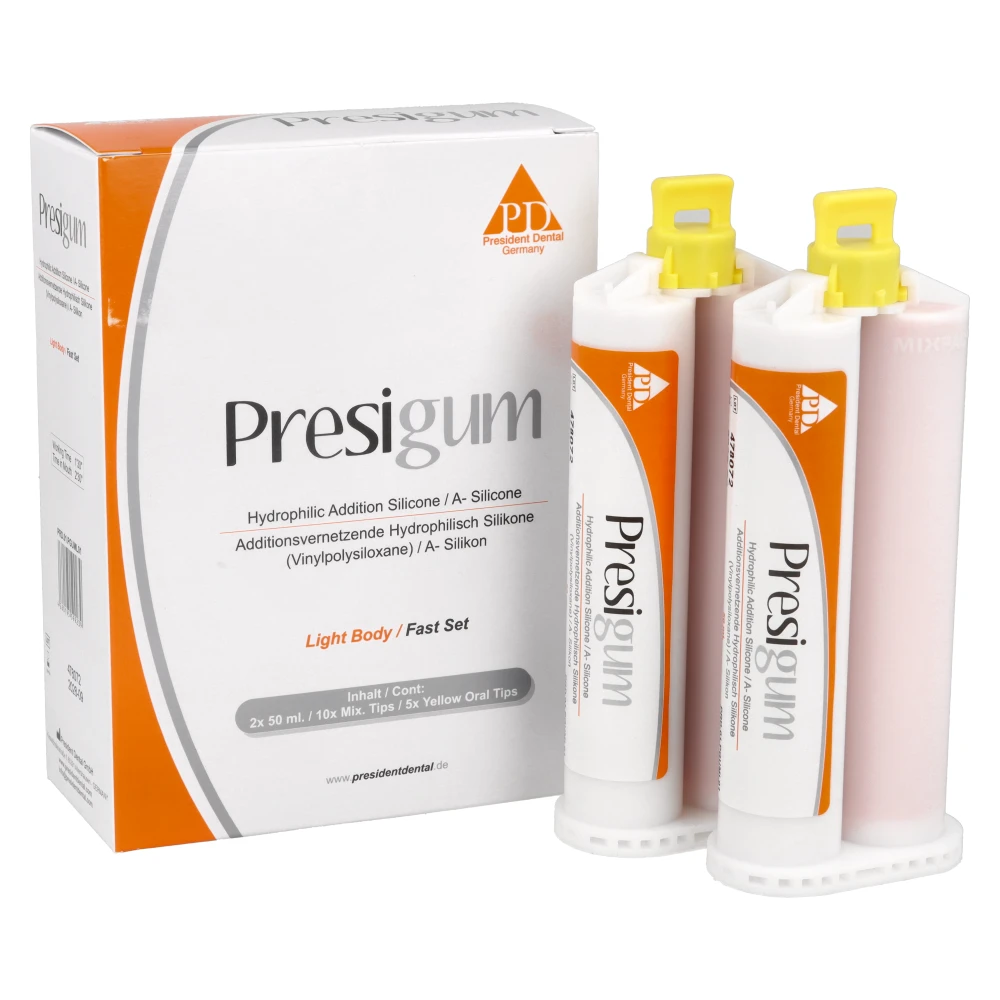 Presigum Light Body 50 мл x 2 шт. President Dental