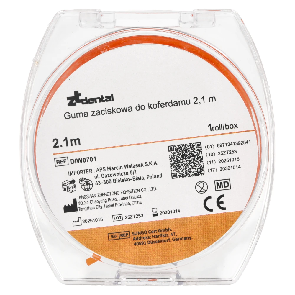 Резинка для коффердама 2,1 м ZTdental