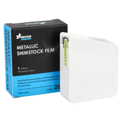 Фольга металлизированная 8 мкм Shimstock 20 м ZTdental — фото 2