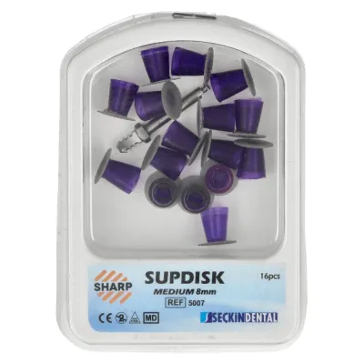 Абразивные диски SUPDISK 8 мм x 16 шт. SHARP — фото 5