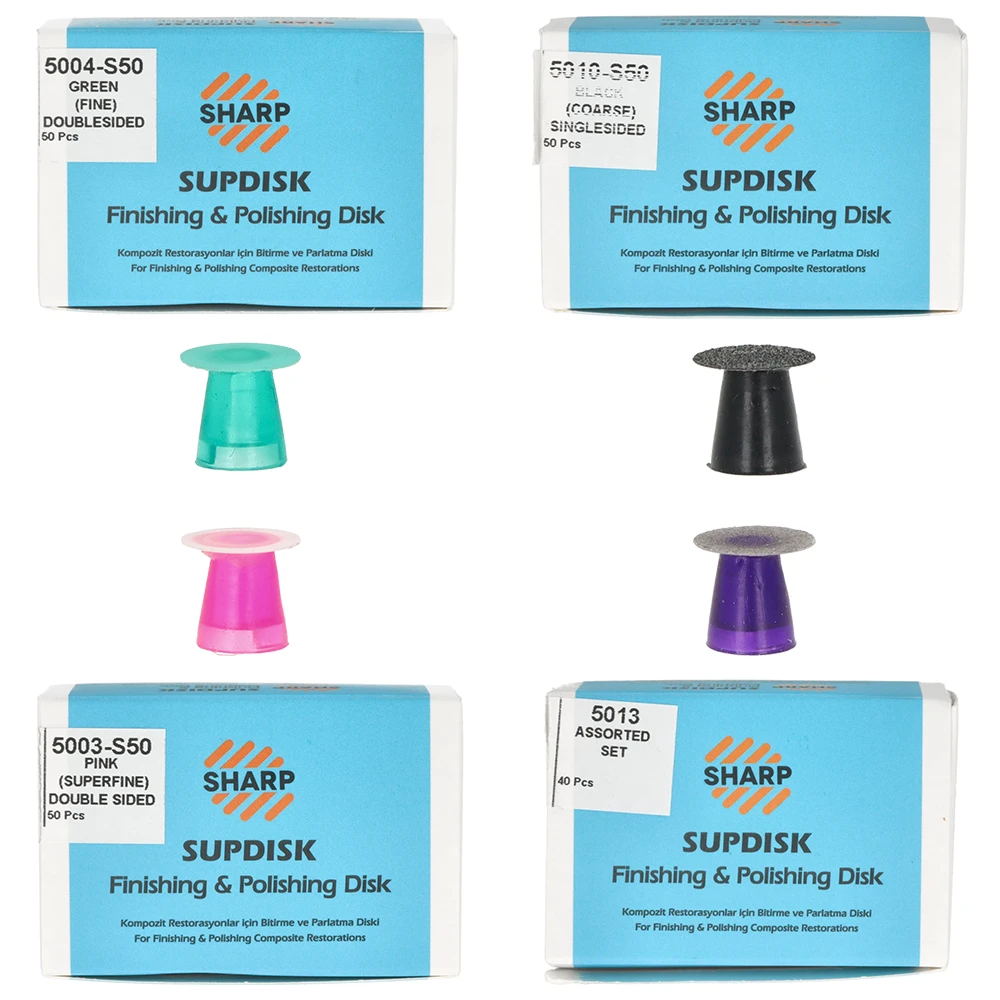Абразивные диски SUPDISK 8 мм × 50 шт. SHARP