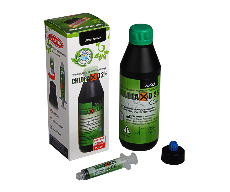 АКЦИЯ Chloraxid 2% 200 г Cerkamed до 31.01.2026